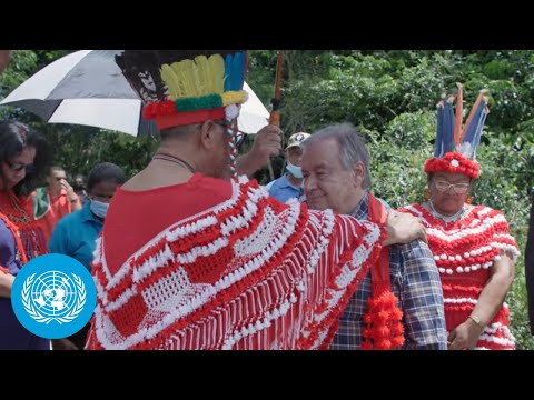 In Suriname, UN Chief supports indigenous peoples and nature