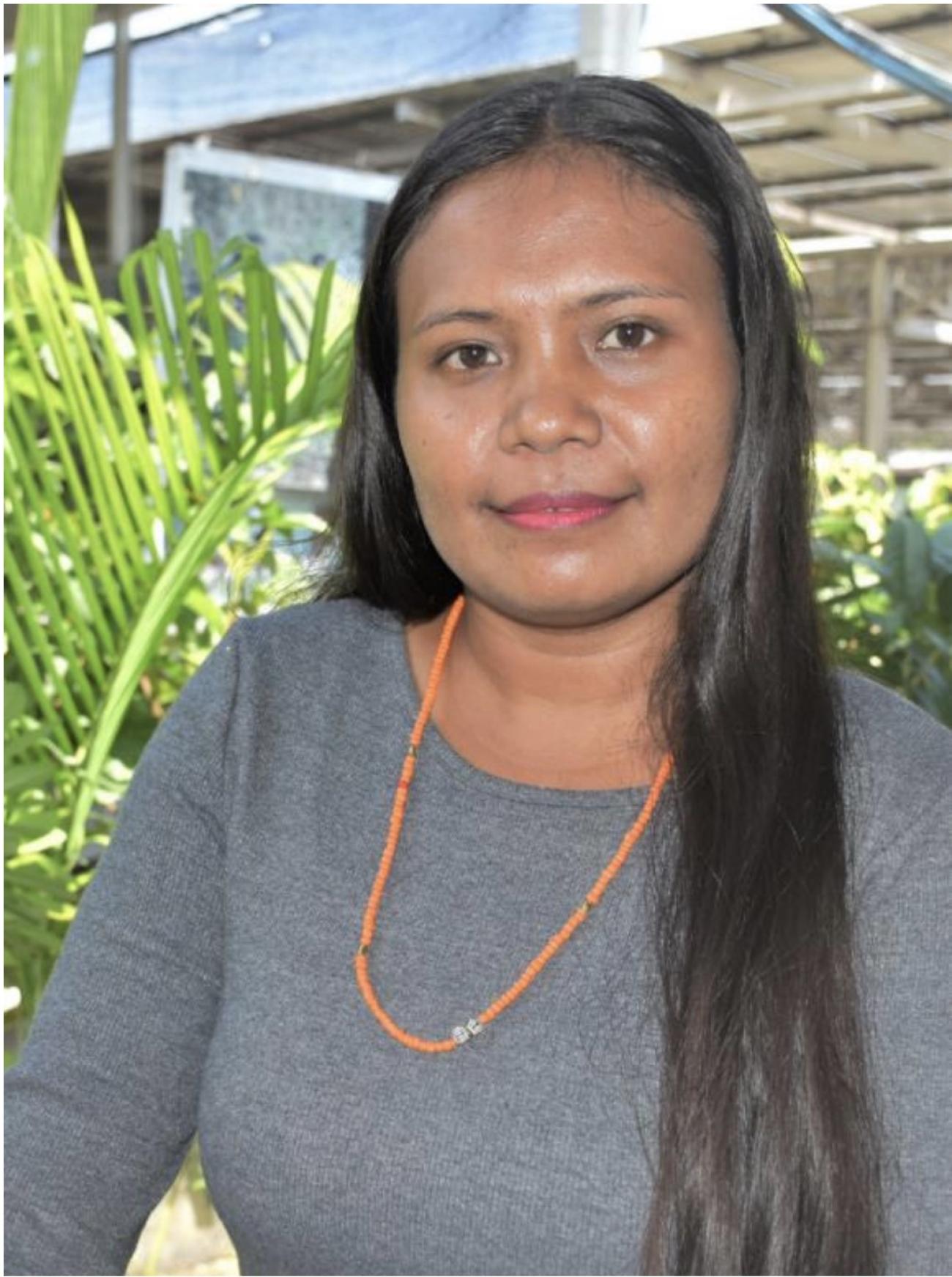 Esmenia Laura Ximenes, the Executive Director for Timor-Leste Young Women’s Group (GFFTL). Photo: UN Women_Helio Miguel