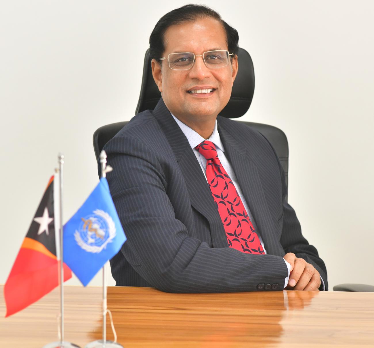  Dr Arvind Mathur, WHO Representative to Timor-Leste 