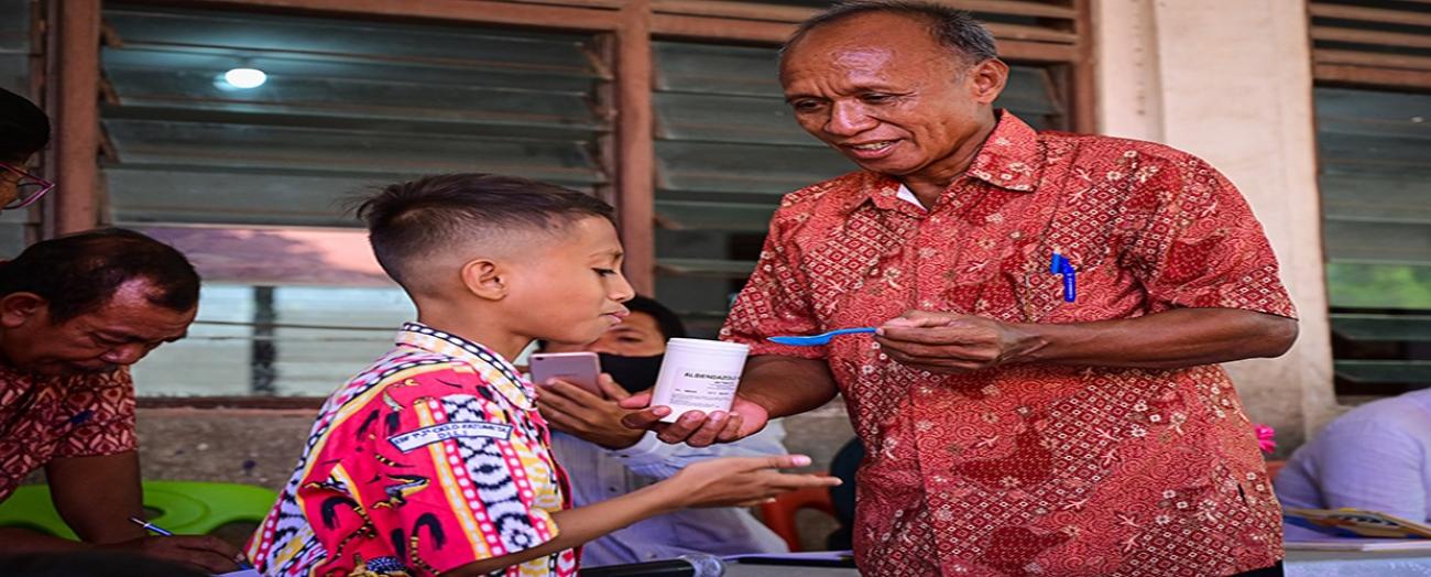 92% children covered under deworming drive in three municipalities in Timor-Leste