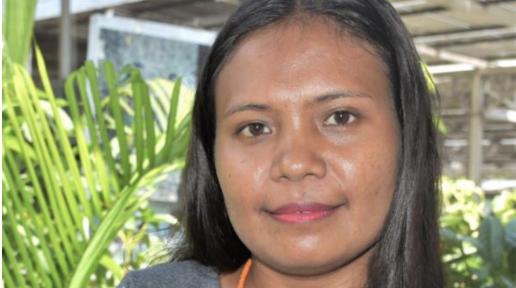 Esmenia Laura Ximenes, the Executive Director for Timor-Leste Young Women’s Group (GFFTL). Photo: UN Women_Helio Miguel