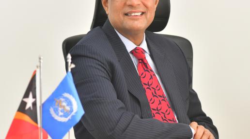  Dr Arvind Mathur, WHO Representative to Timor-Leste 